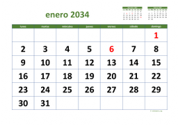 calendario mensual 2034 03