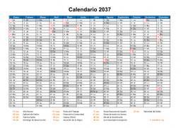 calendario anual 2037 08