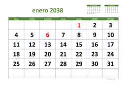 calendario mensual 2038 03