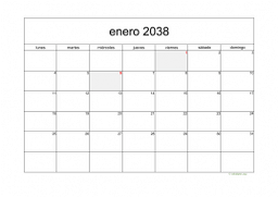 calendario mensual 2038 05