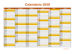 calendario anual 2039 09