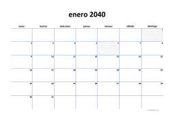 calendario mensual 2040 04