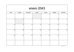 calendario mensual 2043 05