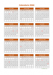 calendario anual 2044 06