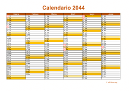 calendario anual 2044 09