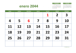 calendario mensual 2044 03