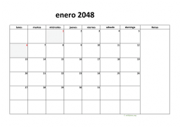 calendario mensual 2048 08