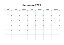 calendrier décembre 2025 04