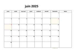 calendrier juin 2025 08
