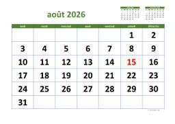 calendrier août 2026 03