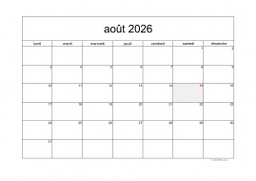 calendrier août 2026 05