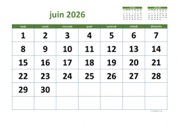 calendrier juin 2026 03