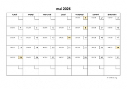 calendrier mai 2026 01