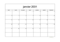 calendrier mensuel 2031 05