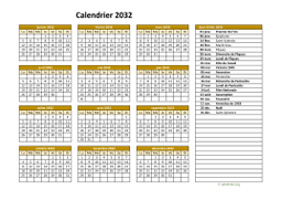 calendrier annuel 2032 03