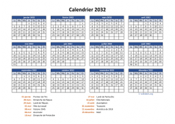 calendrier annuel 2032 05