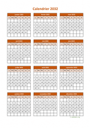 calendrier annuel 2032 06