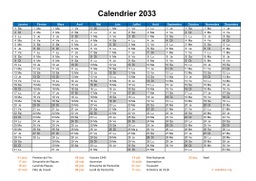 calendrier annuel 2033 08