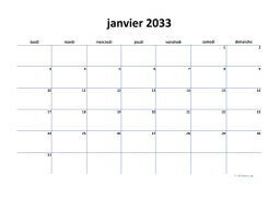 calendrier mensuel 2033 04