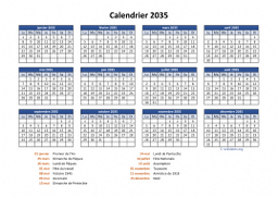 calendrier annuel 2035 05