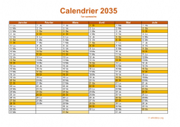 calendrier annuel 2035 09