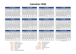 calendrier annuel 2038 05