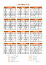 calendrier annuel 2038 07