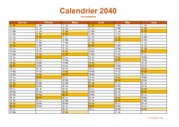 calendrier annuel 2040 09