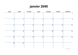 calendrier mensuel 2040 04