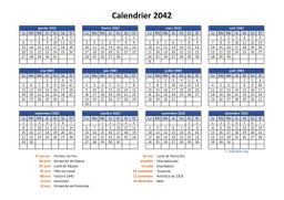 calendrier annuel 2042 05