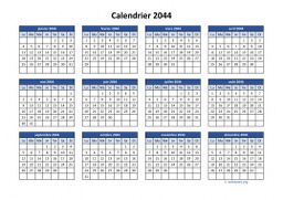 calendrier annuel 2044 04