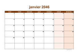 calendrier mensuel 2046 06