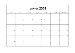 calendrier mensuel 2051 05