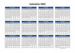 calendrier annuel 2052 04