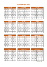 calendrier annuel 2053 06