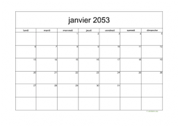 calendrier mensuel 2053 05