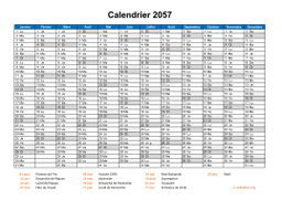 calendrier annuel 2057 08