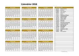 calendrier annuel 2058 03