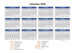 calendrier annuel 2058 05