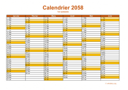 calendrier annuel 2058 09