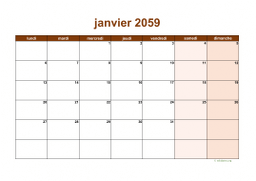 calendrier mensuel 2059 06