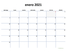 calendario enero 2021 04