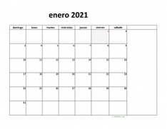 calendario enero 2021 08