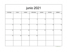calendario junio 2021 05