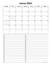 calendario marzo 2021 07