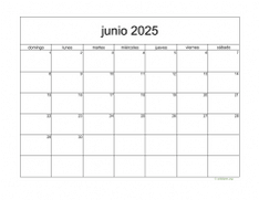 calendario junio 2025 05