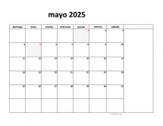 calendario mayo 2025 08