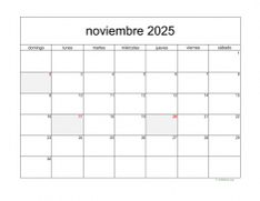 calendario noviembre 2025 05