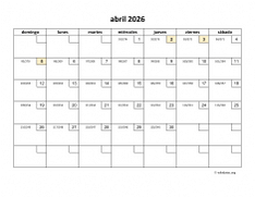 calendario abril 2026 01