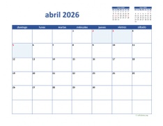 calendario abril 2026 02